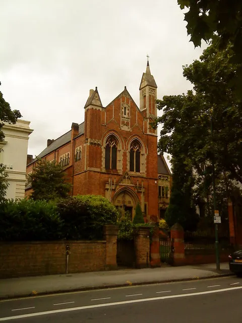 Orthodox Church, formerly Congregational, Derby Road. SK5640 :: Orthodox Church, formerly Congregational, Derby Road, near to Lenton, Nottingham, Great Britain