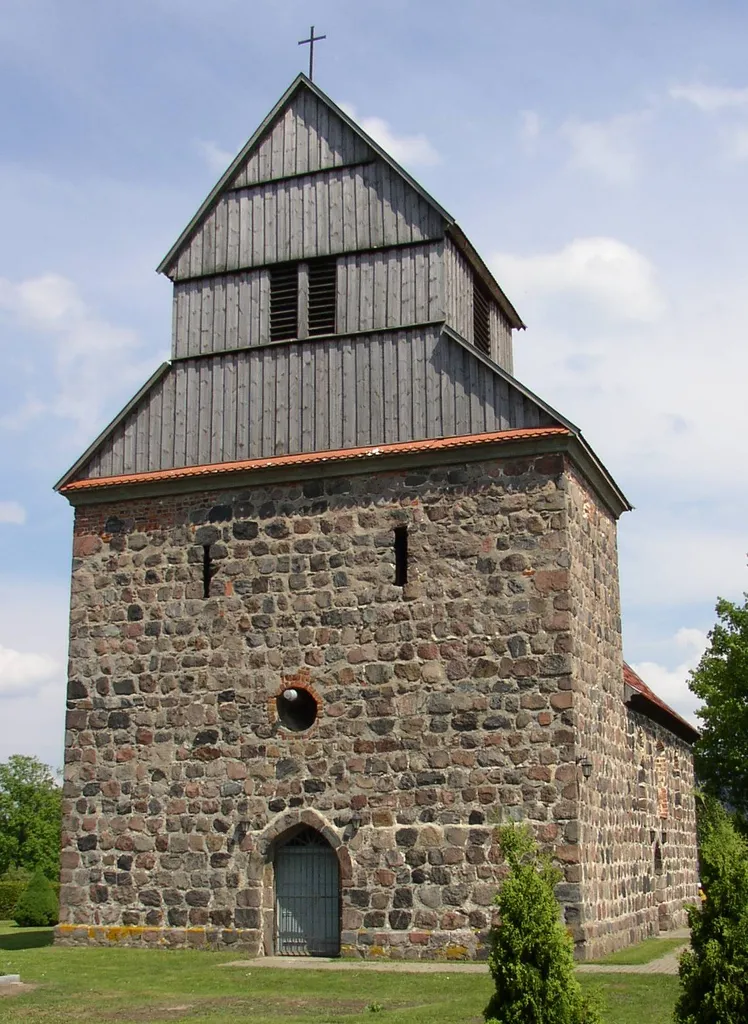Church in Neuruppin-Stöffin in Brandenburg, Germany