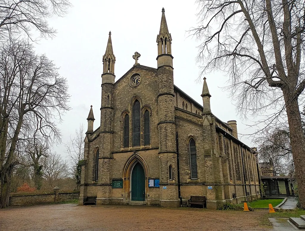 Jesus Church on Forty Hill in Enfield, England, March 2022