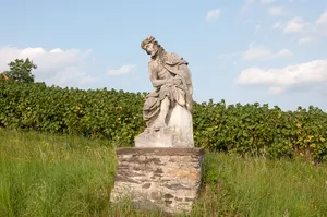 Figuren am Weg zur Kalvarienbergkirche Sankt Johann-Köppling