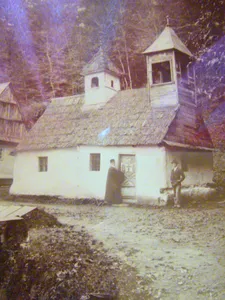 Schitul Foltea wooden church, Săliște