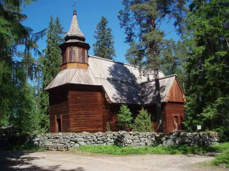 Pihlajavesi Wilderness Church in Keuruu (Finland)