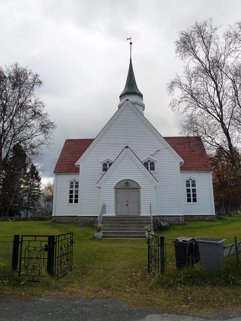 Bjarkøy kirke på Bjarkøya i Troms.