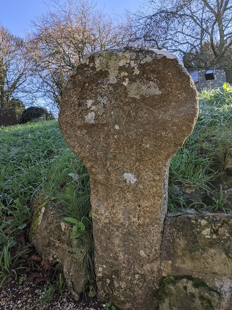 Old Wayside Cross moved to St Hilary church
