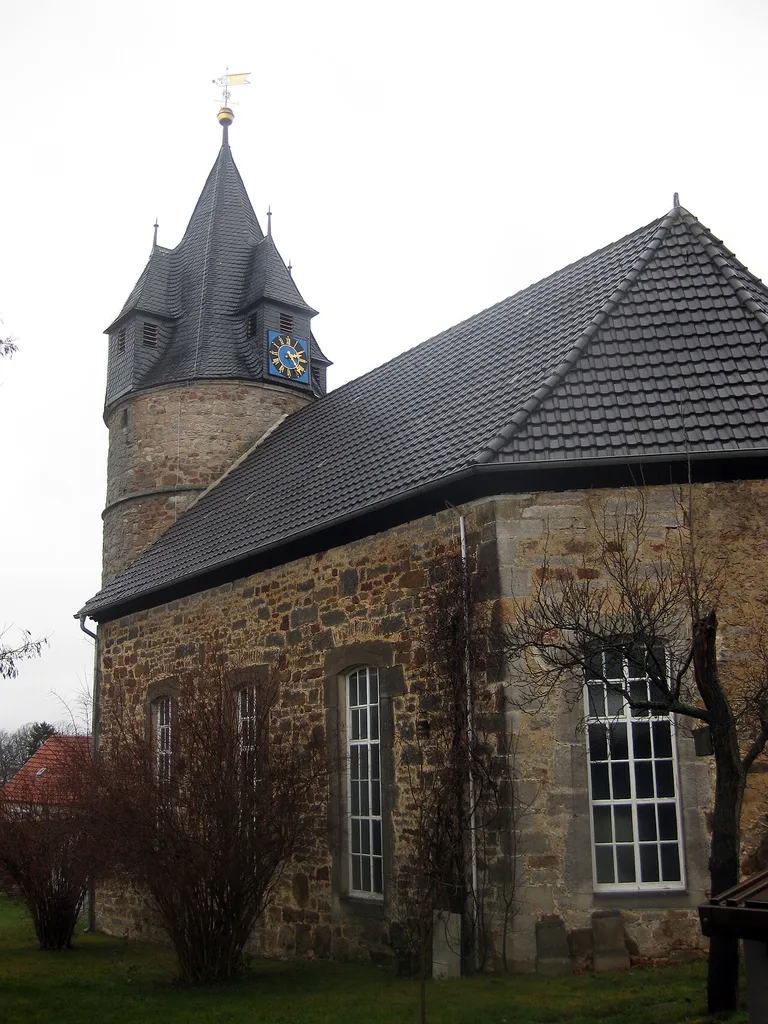 The church in Crumbach, a suburb of Lohfelden