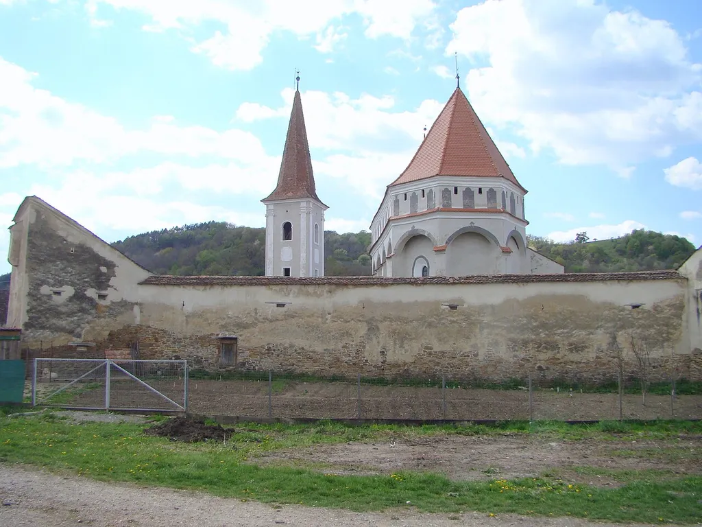 Lutheran church in Cloașterf, Mureș county, Romania