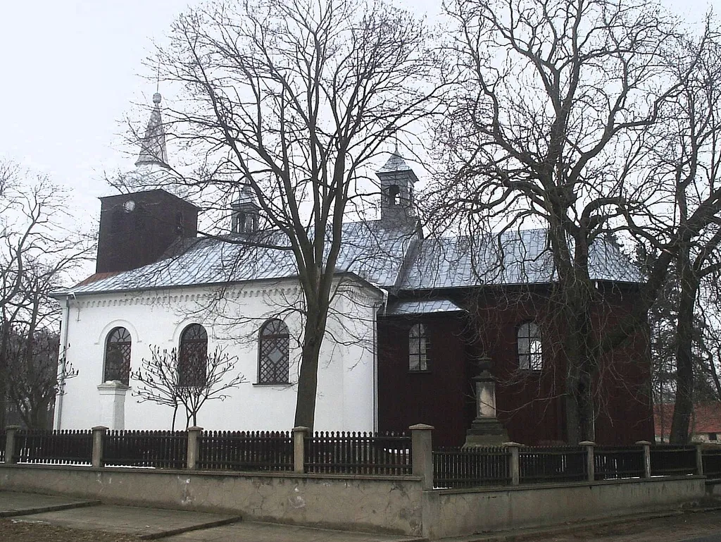 Church in Świerczyna, Poland