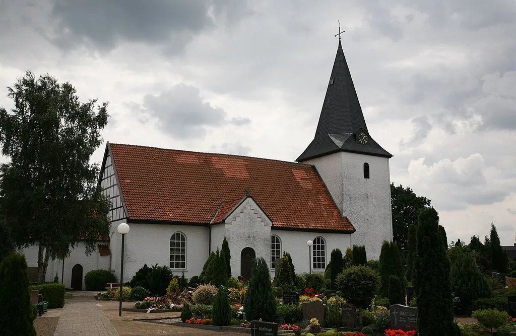 The church St. Marien in Burlage, Landkreis Diepholz