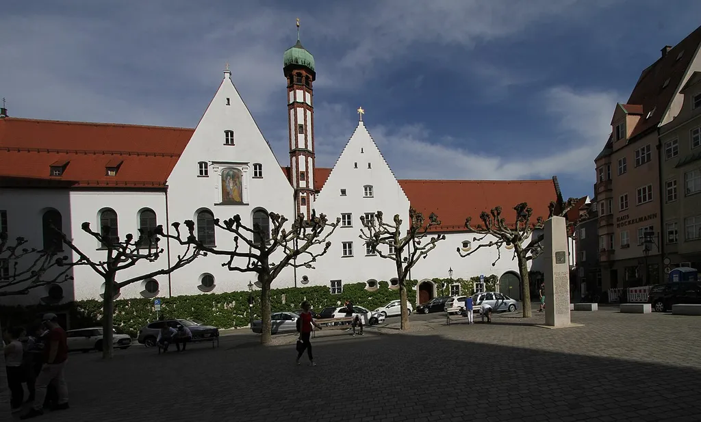 Monastery of the Franciscan nuns (Maria Stern) at Augsburg.