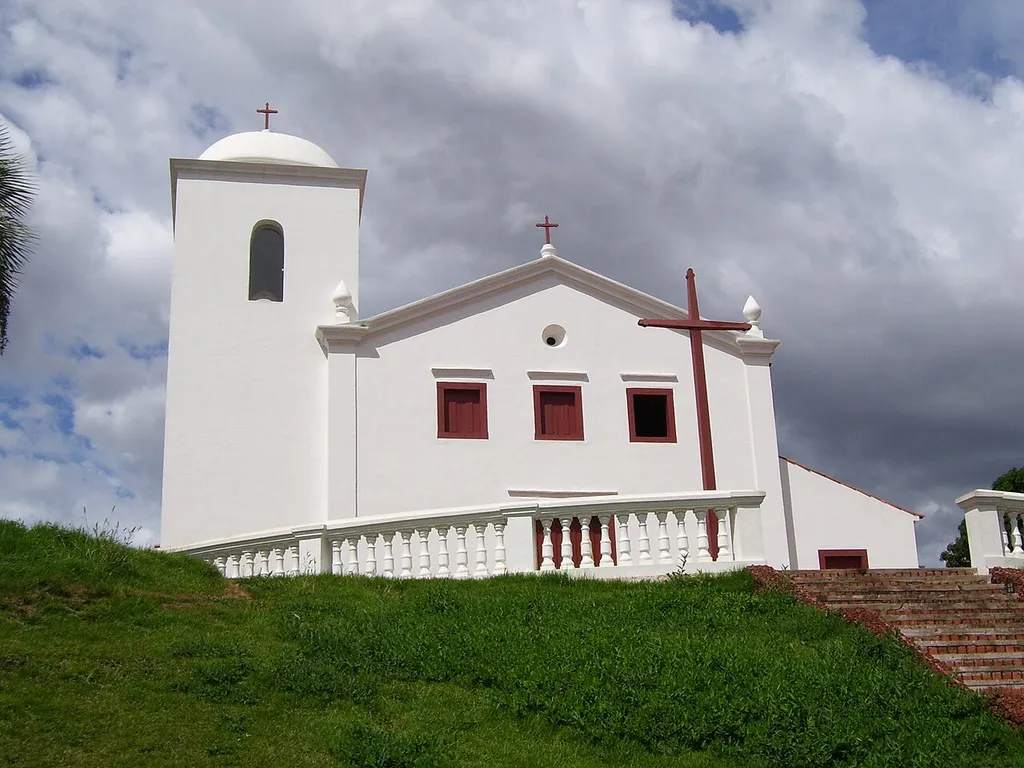 Church of Our Lady of the Rosary and the Saint Benedict's Chapel, Cuiabá, Mato Grosso, Brazil.