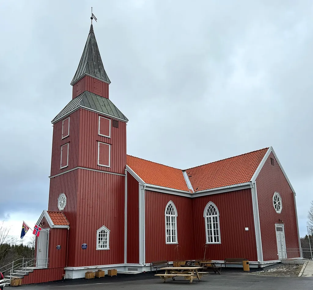 Elverhøy Church, Tromsø, Norway.