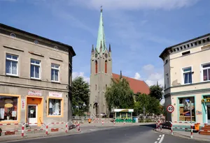 Sacred Heart church in Bojanowo
