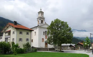St. Blasius catholic church with rectory