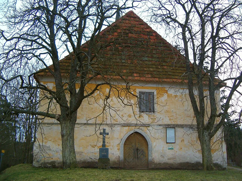 Chapel Svaté Anny, which was buildet between 1545-1548, Oslov, Písek district