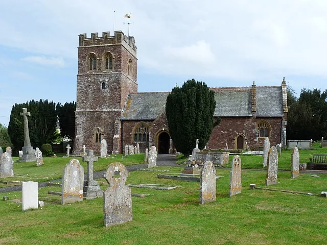 Clyst Honiton Church Dedicated to St Michael and All Angels. Restored in 1876.