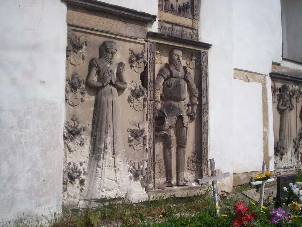 Kościół pw. „Świętej Katarzyny.” w Marciszowie. Epitafia.