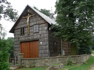 Holy Cross church in Klimkówka
