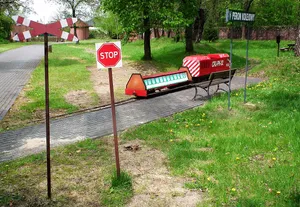 Railway Park in Ogrodzieniec