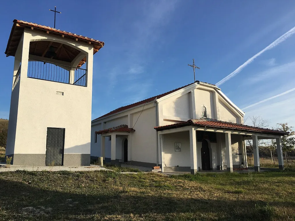 St. Petka Church in the village of Mečkuevci