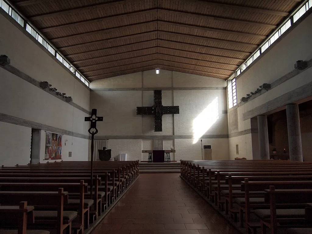 Innenraum der Pfarrkirche Maria Unbefleckte Empfängnis, Greifenberg