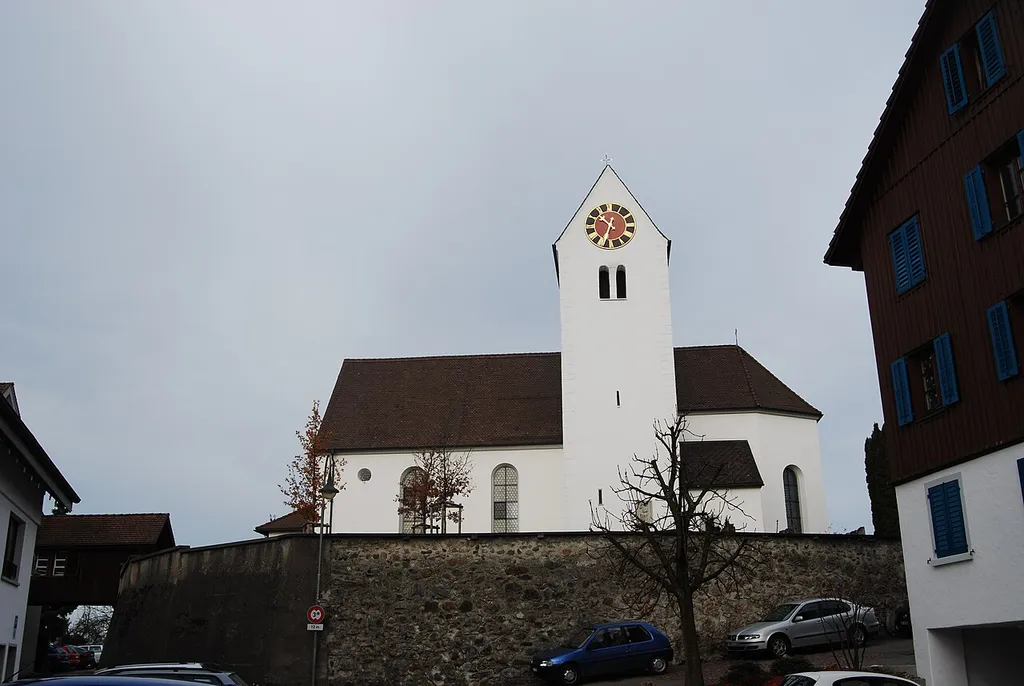 Church of Oberwil, municipality of Oberwil-Lieli, canton of Aargau, Switzerland