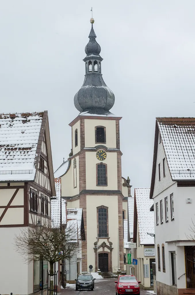 Evangelische Barockkirche in Gersfeld (Rhön)