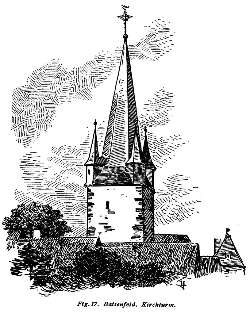 Battenfeld Kirchturm