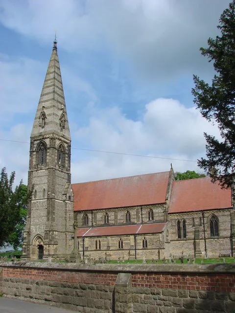 Parish church of Baldersby St James, North Yorkshire, seen from the southeast