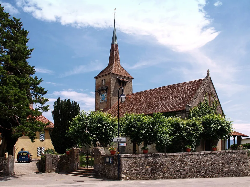 Concise (Suisse) - Église Saint Jean-Baptiste