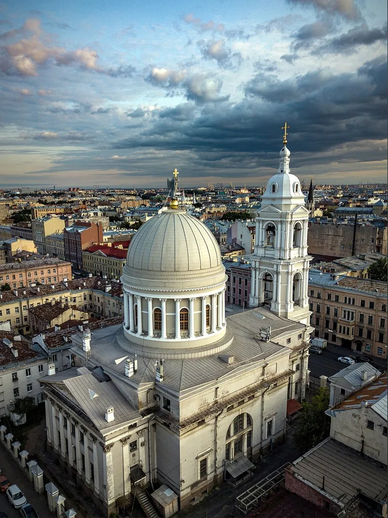 Church of St. Catherine near Tuchkov Bridge