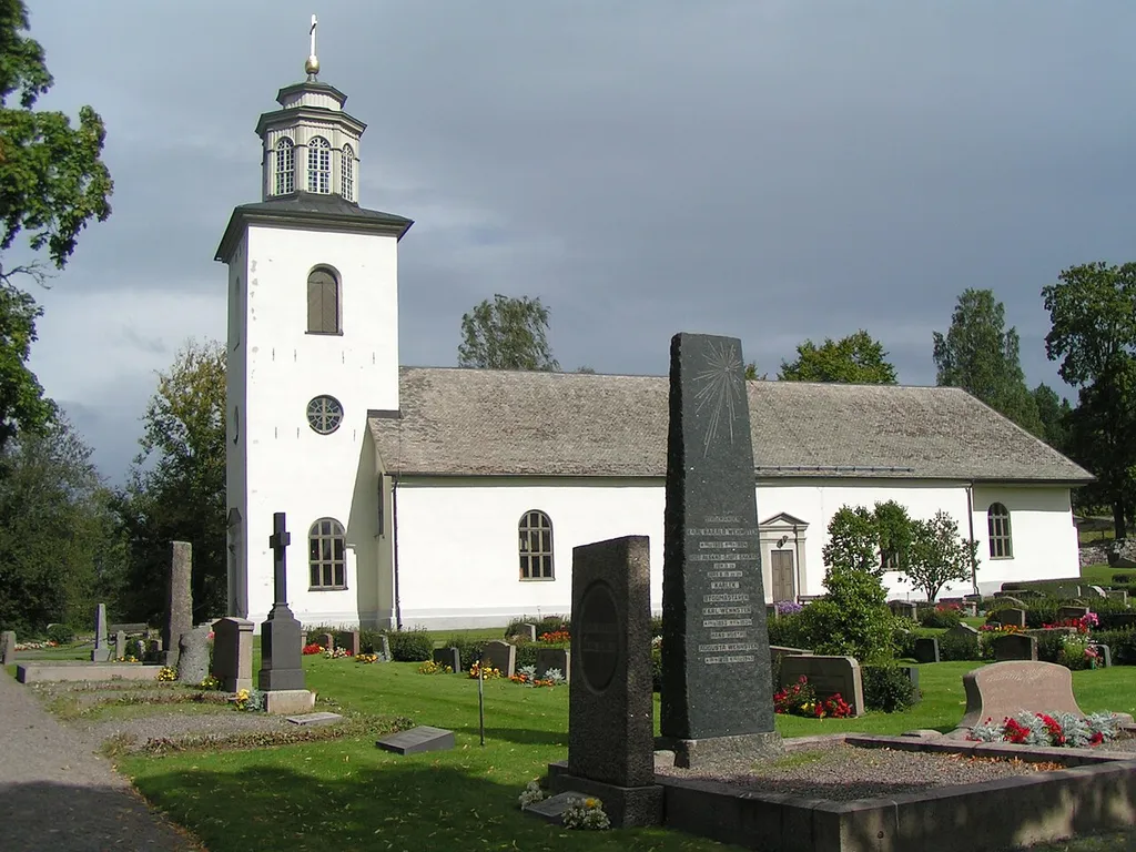 The church in Gillberga, Sweden