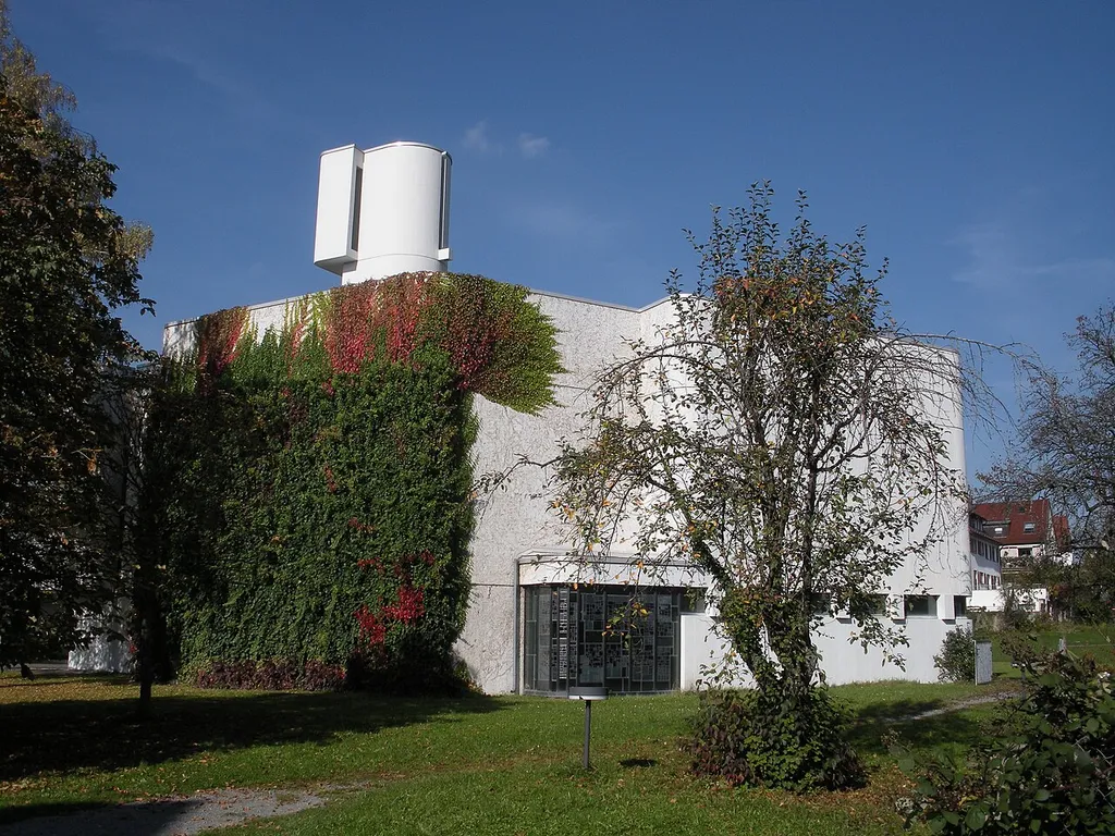 Protestant Gartenstadt-Church in Stuttgart-Untertürkheim