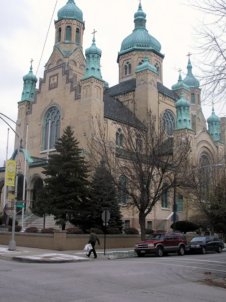St. Nicholas Ukrainian Catholic Cathedral in Ukrainian Village, Chicago