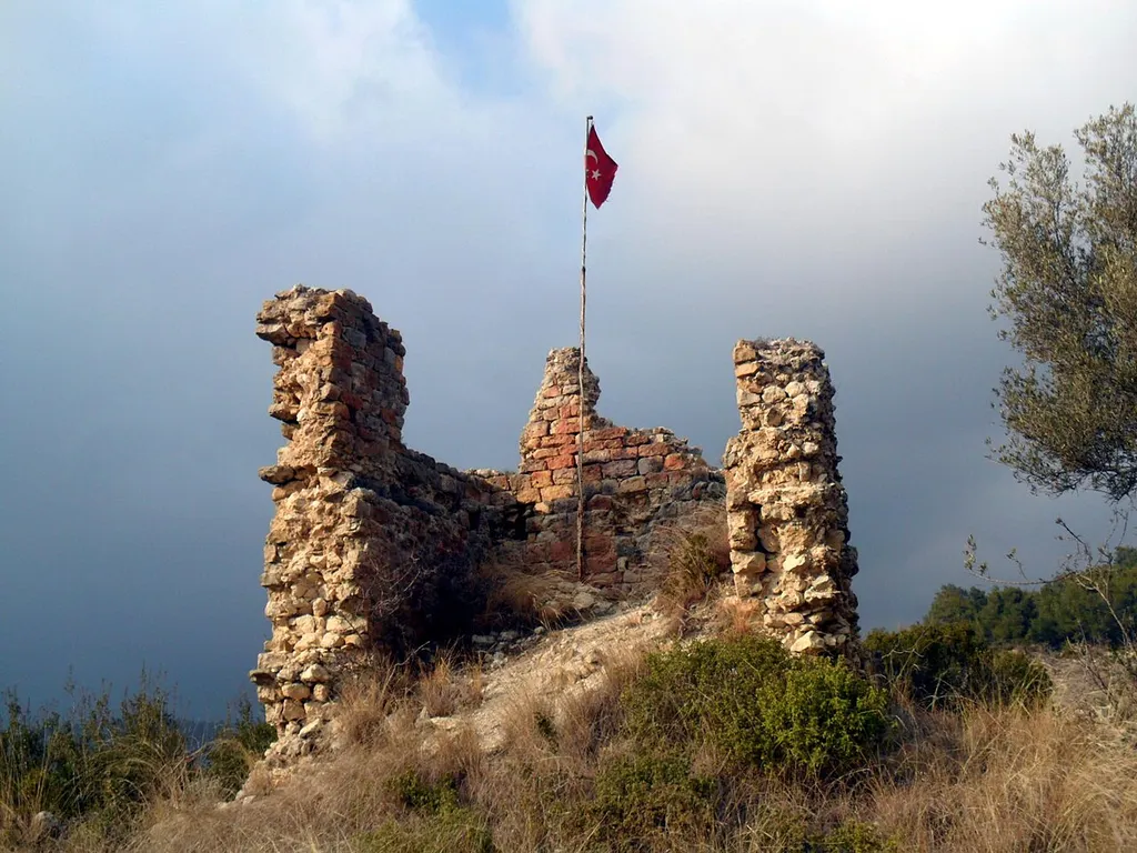 Cemilli Castle in Mersin Province, Turkey