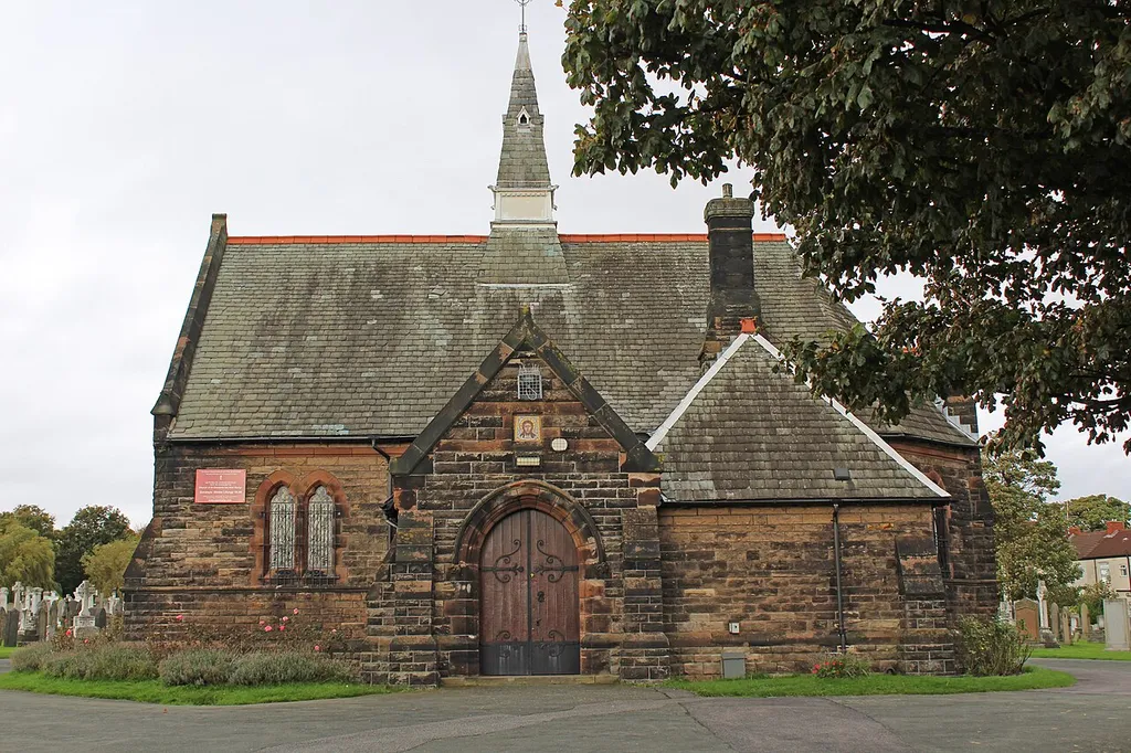 South side of the church with main entrance.