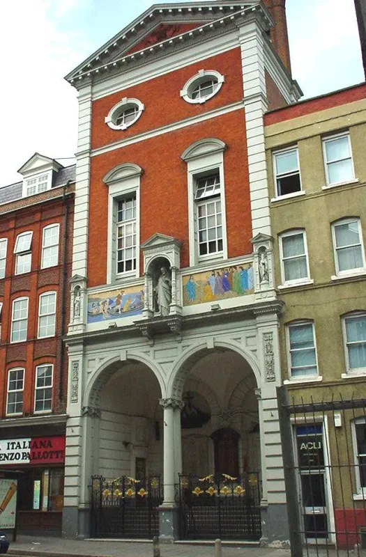 St Peters Italian Church, Clerkenwell, London