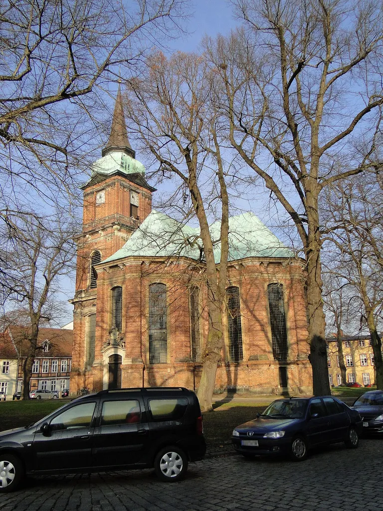 Church Schelfkirche in Schwerin, Mecklenburg-Vorpommern, Germany