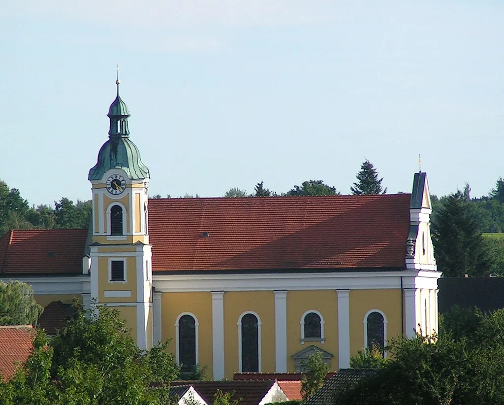 Siegenburg, Landkreis Kelheim, Niederbayern: Pfarrkirche St. Nikolaus