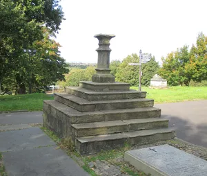 Sundial approximately 15 metres south of tower of Priory Church of St Mary