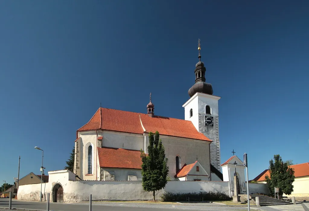 Sedlec-Prčice, kostel sv. Vavřince v Prčici