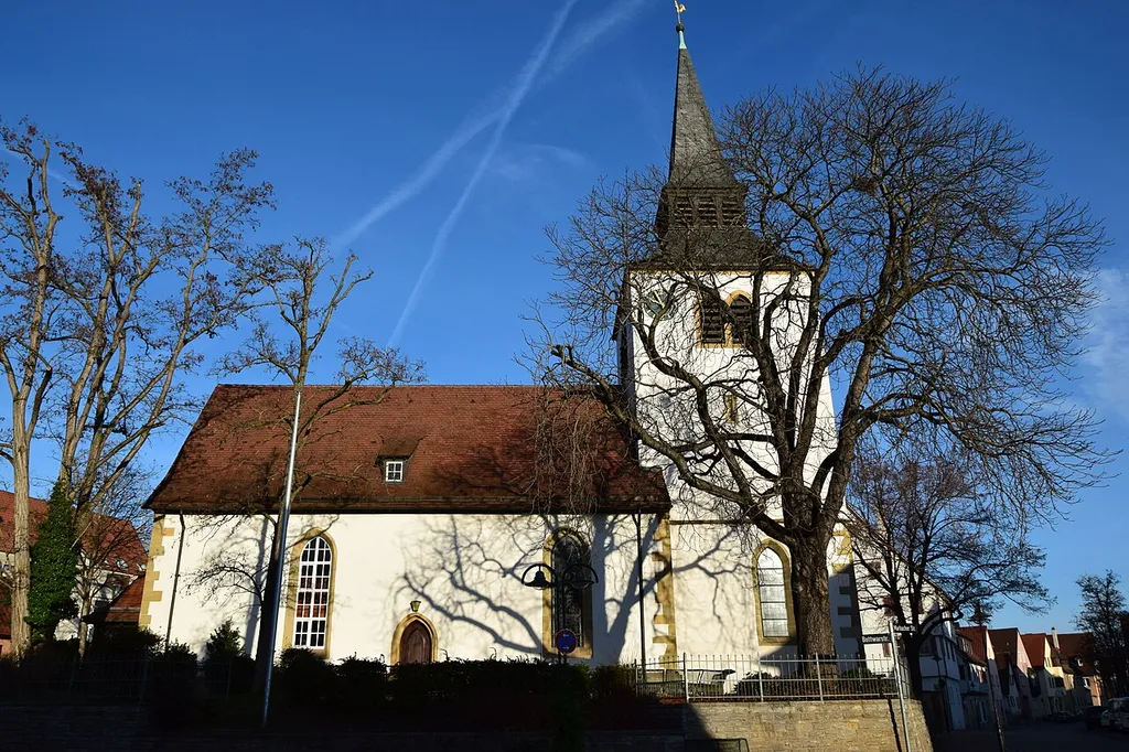 Johanneskirche in Stuttgart-Zuffenhausen.