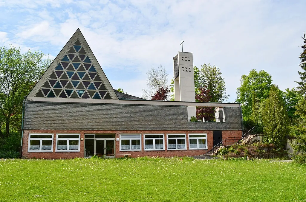 Petersborn\Gudenhagen- Petersborn Ansicht von der Gemeindewiese