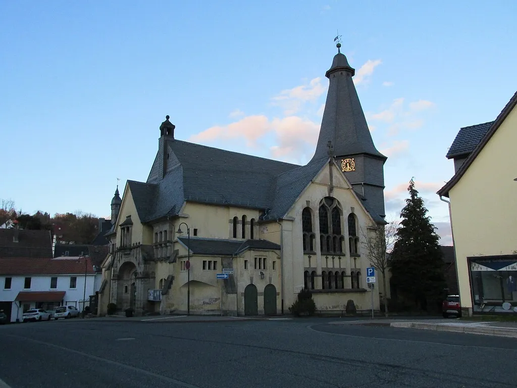 die evangelische Stadtkirche in Großalmerode