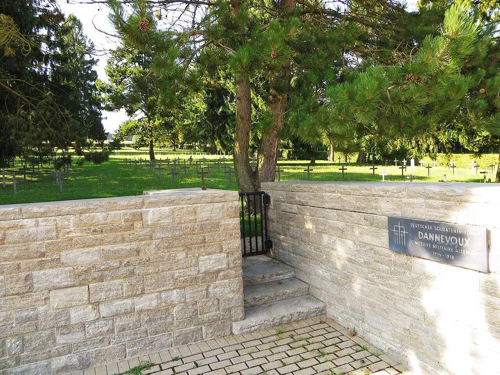 Dannevoux German military cemetery