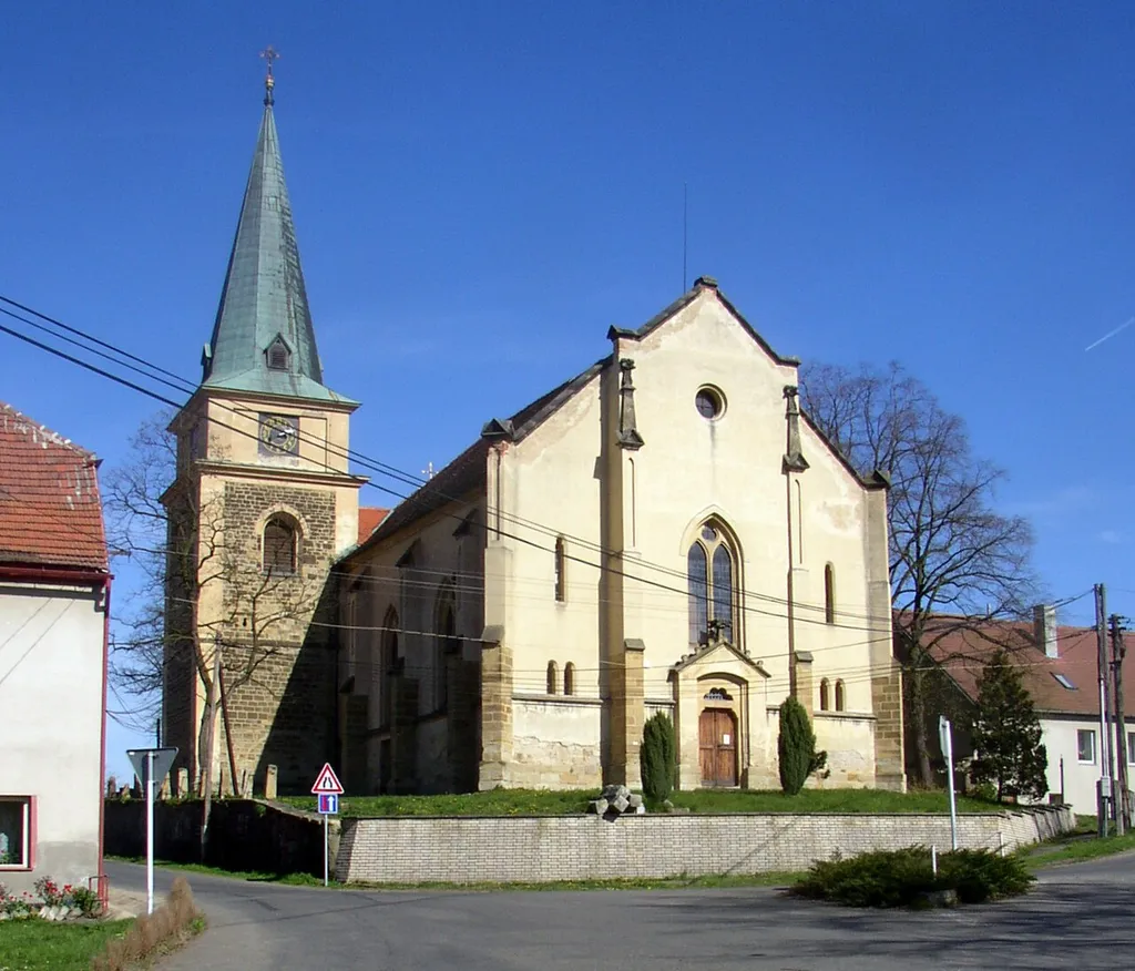 Church of St James the Great in Srbeč, Rakovník District, Czech Republic.