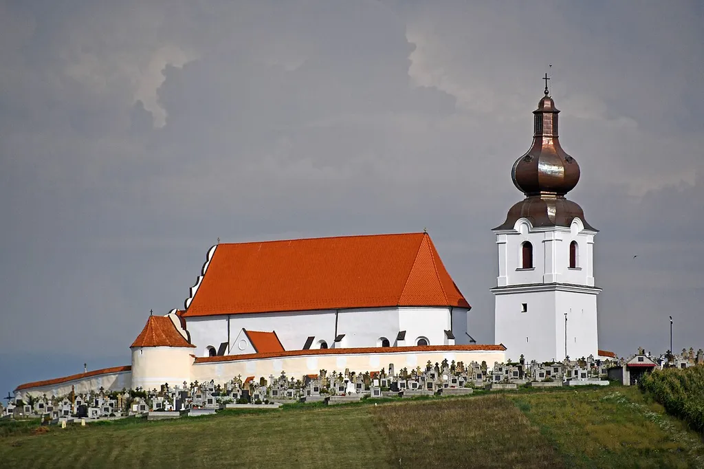 Saint Michael the Archangel church on the Mount in Lemnia, Covasna, Romania