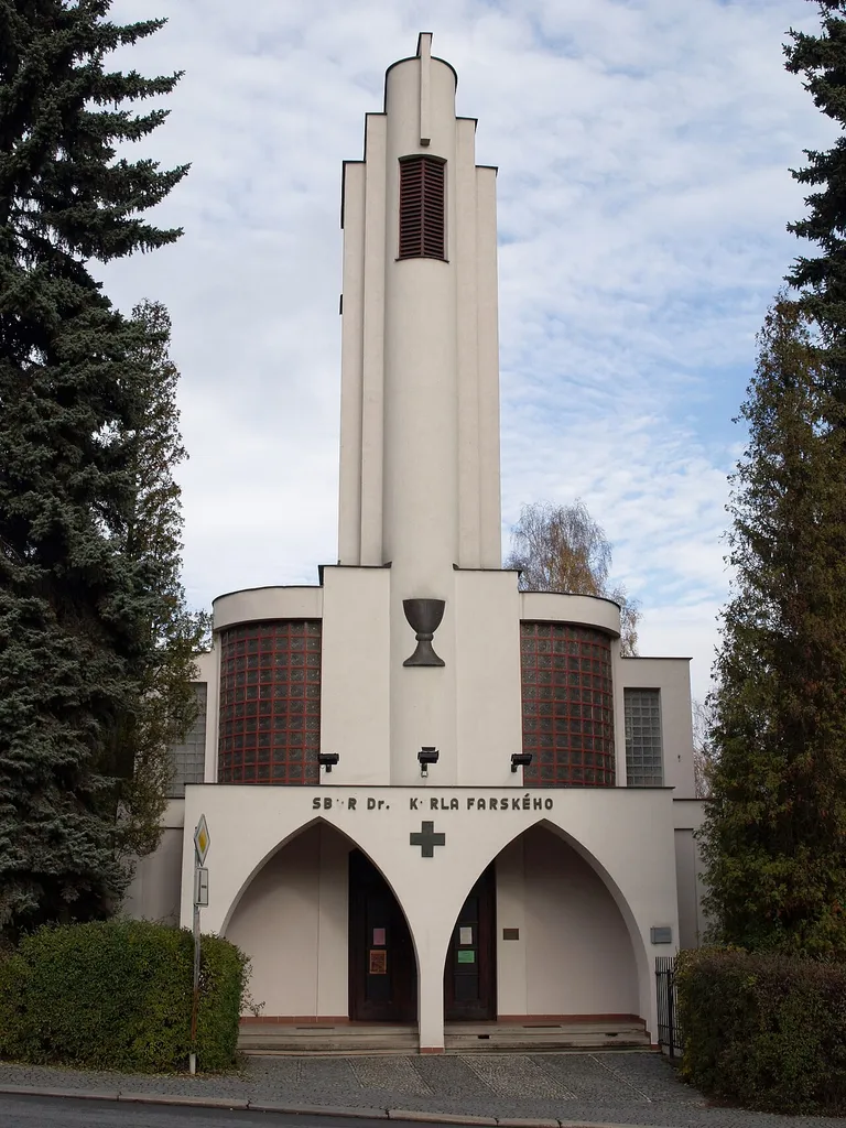 Church of “Congregation of Dr. Karel Farský” of Czechoslovak Hussite Church in Czech town Semily