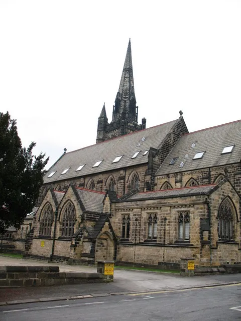 St Luke's Court, Franklin Square, Harrogate, North Yorkshire, seen from the south