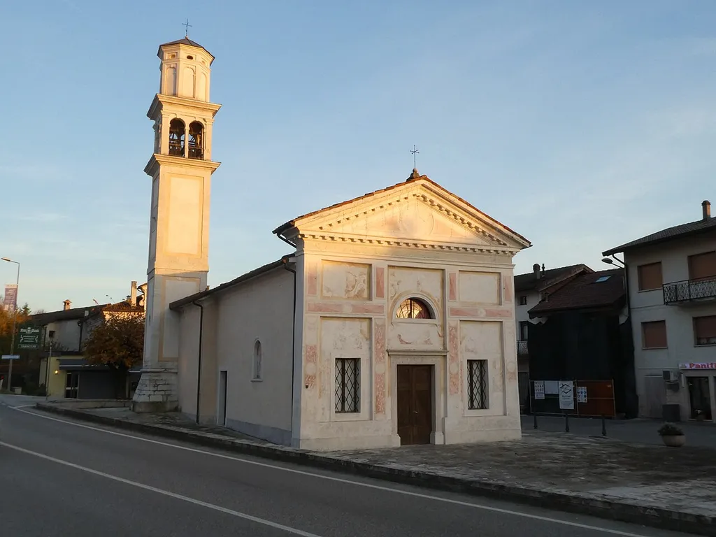 Formegan (Santa Giustina, Veneto, Italy), Santa Maria Nascente church, also called Saint Roch church