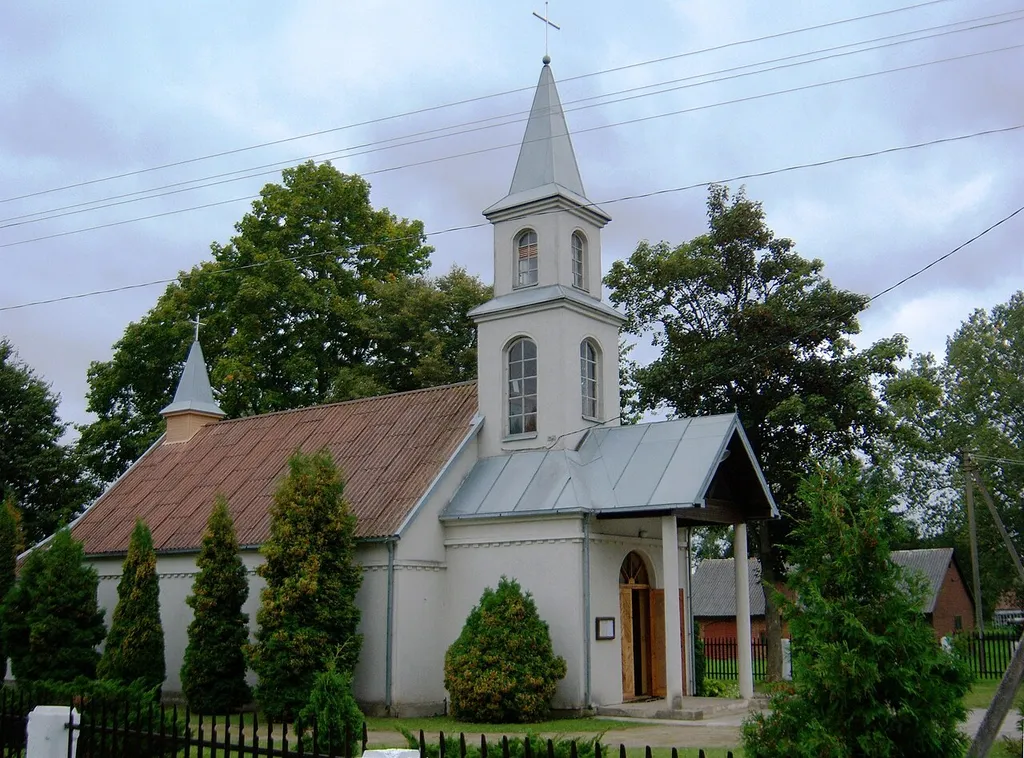 Roman Catholic Church, Žalioji, Vilkaviškis District, Lithuania